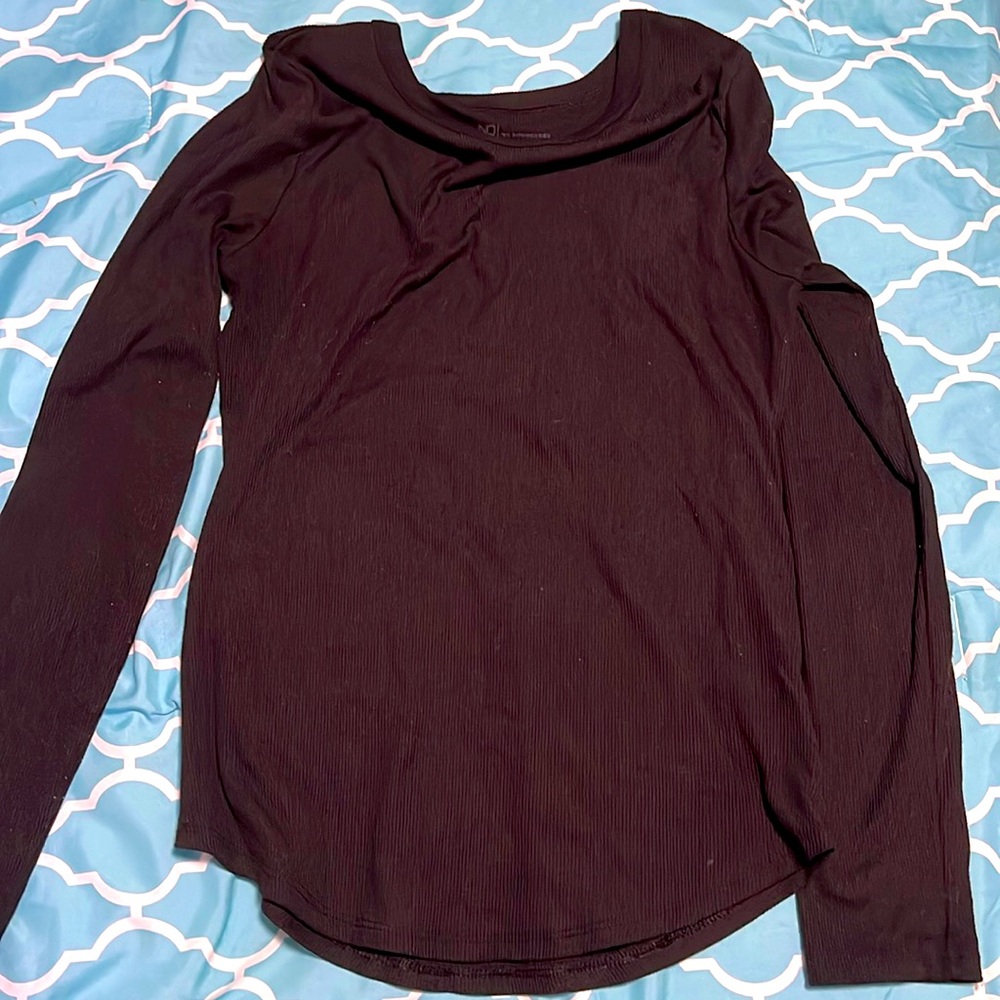 basic black long sleeve